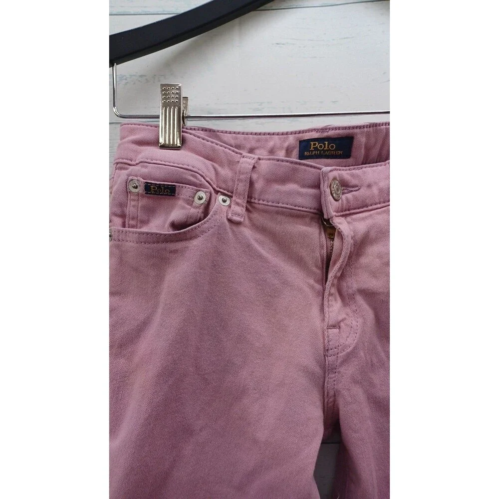Polo Ralph Lauren Kids Girl Denim Tompkins Skinny Jeans Sz 16